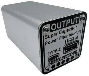 For Raspberry Pifara Capacitor Filter 5V Type C Input/Output Multifunctional Portable Convenient Power Filter Spare Parts