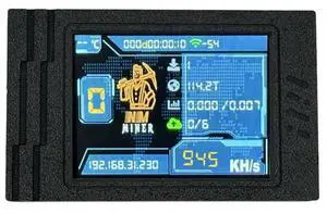 Nmminer Nerdminer V2 945KH/S BTC Solo Lottery Miner ESP32 2.8 Inch Display Bitcoin Crypto Lottery Miner