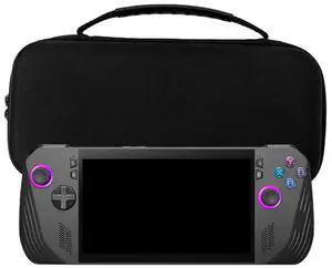 EVA Portable Bag Anti-scratch Hard Shell Case Shockproof with Accessory Pocket for Rog Ally X/Rog Ally Game Console