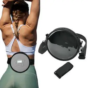 Portable CD Player Case with Adjustable Strap Waist Band CD Player Bag with Transparent Window for Car Home Travel