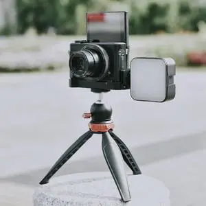 For G7X Mark II G7X Mark III Expansion Board+Fill Light+Tripod+Gimbal Kit For G7X Mark 2/G7X Mark 3