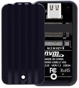 NVMe SSD Enclosure Type-C USB3.1 M.2 SSD Case Gen2 10Gbps Hard Disk Adapter Card Aluminum Alloy for M.2 2230 SSD