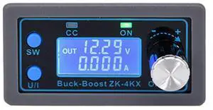 DC-DC Step Down Step Up Voltage Regulator 0.5-30V 4A Adjustable CC CV Variable Voltage Regulator for Solar Charging