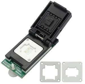 HOT-EMMC BGA153/BGA169 Chip Adapter Set For T76 Rogrammer, Secure Encryption