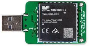SIMCOM SIM7600G H USB Dongle HSPA+ GSM GPRS EDGE UMTS LTE 4G Cat4 Module For SIM7600 SIM7500 SIM7600X-H Series