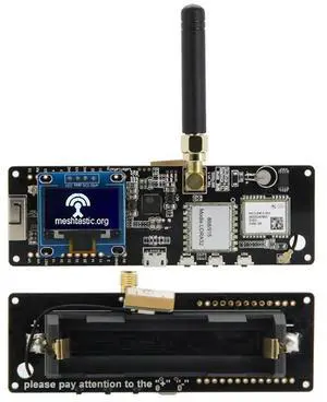 For TTGO Meshtastic T-Beam V1.2 ESP32 LoRa GPS Development Board with OLED Display 915Mhz for LILYGO