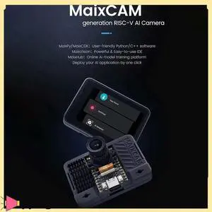 For Sipeed Maixcam Development Board RISC V AI Kit 6 Linux 4MP Cam 2.3Inch Touch Screen Support 1 TOP NPU Python/C++