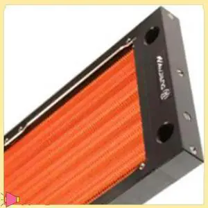 17MM Cold Row All Copper Watercooled Radiator 240 Copper Water-Cooled Copper Row Computer Drainage Liquid Heat Exchanger