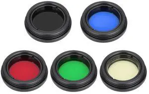 1.25"/31.7mm Telescope Eyepiece Lens Color Filter for Moon Nebula Planet Sun