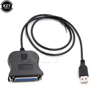 USB To 25 Pin DB25 Parallel Port Cable USB to 25 Pin DB25 Printer adapter Cable with chips for pc laptop
