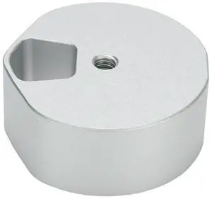 Satellite Dish Tripod Adapter 1/4 3/8 Inch Threaded Satellite Dish Fixing Clamp Mount Adapter for Outdoor Camping RV Travel