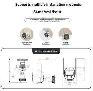 2PCS Tuya 2K 4MP Security Camera Mini CCTV Video Surveillance Camera IP Al Detection Life 2.4G/5G 2PCS Tuya 2K 4MP Security Camera Mini CCTV Video Surveillance Camera IP Al Detection Life 2.4G/5G
