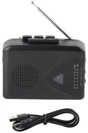 Portable Cassette Player   Multifunction Supports AM FM Radio Stereo Compact Tape Player Tape Player Cassette Player