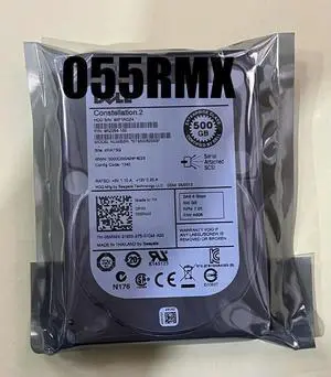 500GB 7.2K 2.5" 6Gbps SAS Hard Drive ST9500620SS 055RMX 55RMX, 500GB 7.2K 2.5" 6Gbps SAS Hard Drive ST9500620SS 055RMX 55RMX,