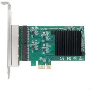 Pci-E Gigabit Card Pci-Express 4 Port Card Rtl8111H Lan Card
