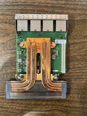 64PJ8 r740 r740xd X550-T4 10GB Quad Port RJ-45 Network Daughter Card 064PJ8