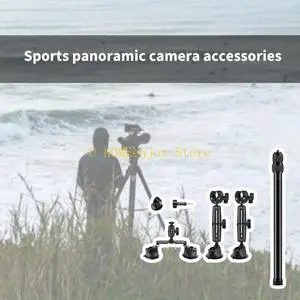Car Suction Camera Mount Comprehensive With 47.2Inch Selfie For Capturing Action Extension