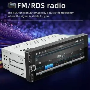 Car 6.86 Inch 1 Din MP5 Player Bluetooth Portable Screen Navigation Display Wireless Carplay Android Auto Player 2+32G Car 6.86 Inch 1 Din MP5 Player Bluetooth Portable Screen Navigation Display Wireless Carplay Android Auto Player 2+32G