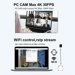 AV Compatible USB FPV Camera 4K 60FPS HDR Technology 8X Zoom JPG+RAW For RC FPV Model Parts