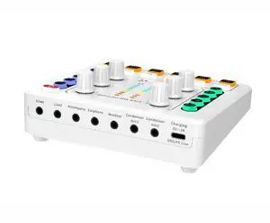 M8 Live Sound Card Wireless Bluetooth Audio Mixer Podcast Equipment With Microphone M8 Live Sound Card Wireless Bluetooth Audio Mixer Podcast Equipment With Microphone