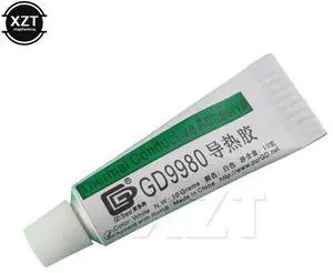 10g Thermal Paste GD9980 Thermally Conductive Adhesive Heat-conducting Glue Heatsink Plaster Thermal Heat Sink Glue 10g Thermal Paste GD9980 Thermally Conductive Adhesive Heat-conducting Glue Heatsink Plaster Thermal Heat Sink Glue