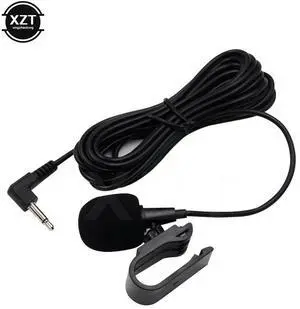 Special Microphone for Car Navigation Speaker Audio 3.5mm Clip Jack Mini Wired Stereo Mic External 3M for GPS Auto DVD Radio