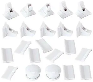 10+2 Magnetic Cabinet Locks Child Proof Cupboards Drawer Invisible Kids Baby Safe Lock Catch