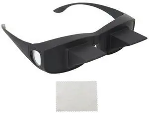 Lazy Glasses Optical Glass 90 Degree Horizontal High Definition Bed Prism Spectacles Eyeglasses for Lying Down Reading and Watch