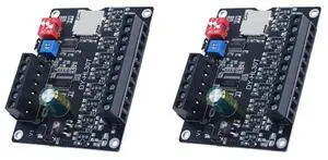 2X 30W MP3 Voice Playback Module DY-L30T 9 Trigger Music Player Power Amplifier Board TF Card 32G Max WAV DC 12V 24V A