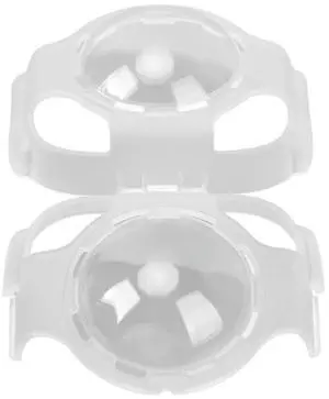 Transparent PC Lens Guard Protective Cover Snap On Anti Fog Lens Guards PC Protective Cover Cap for X3 Action Camera