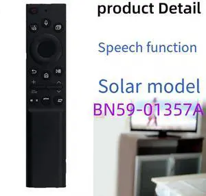 BN59-01357A Solar Power Voice Remote Control ForTV 4K 8K Ultra HD Neo QLED OLED UHD Series
