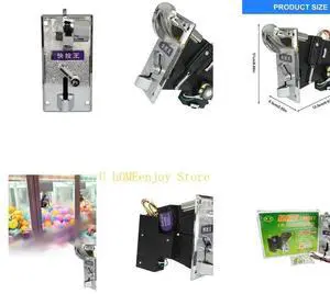 Coin Selector with Wire for Game Machine Electronic Coin Selector