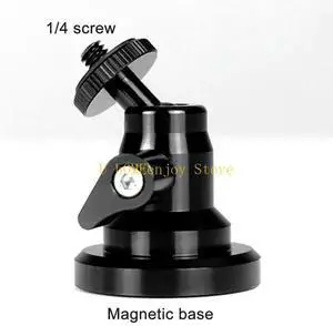 Camera Mount with 360°Ball Head Easy Installation on l or Surfaces for Photography Videography