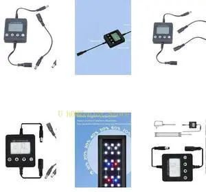 Aquariums Light Timer Simulates Sunset Controller With LCD Display Suitable For Fish Various Lighting Types