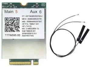 4G Module LT4120 : 800870-001 WWAN Adapter Card 4G Modem for Laptops,for EliteBook 840 850 G3 Notebook PC ZBook Dropship