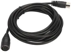 Big DIN Adapter Cable 8 Pin Male to Female Speaker Sound Extension Cord for Microphone AV System 9.8ft DIN Connection Cable Big DIN Adapter Cable 8 Pin Male to Female Speaker Sound Extension Cord for Microphone AV System 9.8ft DIN Connection Cable