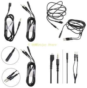 Gold Plated 3.5mm Cables for Arctis 3 5 7 Headset