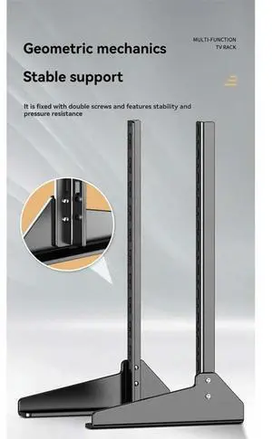 TV Stand Holder For 32-65Inch TV Universal Fixed Pedestal Table Top TV Bracket Legs