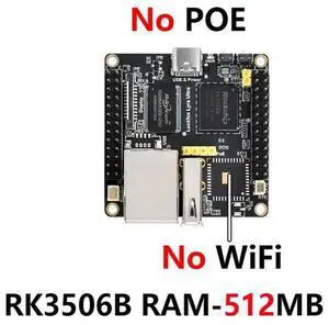 Lyra Ultra RK3506B Module With 8GB EMMC, Audio And Display Integration, Absent 6 And Poe Capabilities
