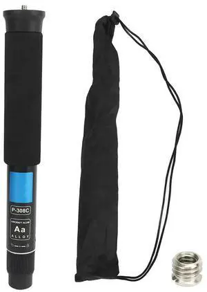 Camera Monopod 8 Sections Selfie Stick Trekking Pole Aluminum Alloy for Hiking Camping