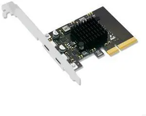 Double TypeC PCIE3.0X2 USB3.2 Expansion Card 20Gbps Stable Efficient Data Transmission