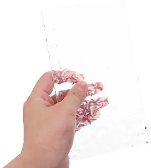 3Pcs Clear Acrylic Message Board Erasable Writing Memo Board Desktop Whiteboard Multi- School Home Table Surface