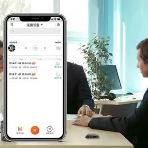 APP Mini Voice Recorder Activated Recording Micro Dictaphone Digital Audio Record Noise Reduction Sound