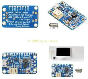High-Performances PowerBoost 500 Rechargeable 5V USB @ 500mA+ for Reliable Device Charging