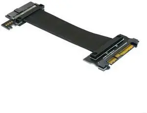 PCIE Risers Cable SFF-8639U2 to PCIExpress 4Gbps Ribbon Extender Extension
