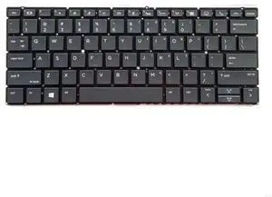 Replacement Keyboard for EliteBook x360 830 830 US Layout No Frame Replacement Keyboard for EliteBook x360 830 830 US Layout No Frame