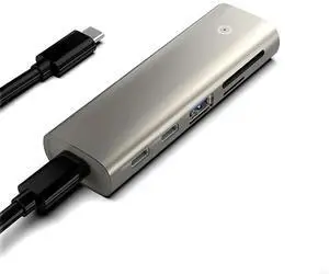 USB 3.1 Gen2 Hub 10Gbps 6 in 1 Multi Splitter Adapter USB Type C Docking Station