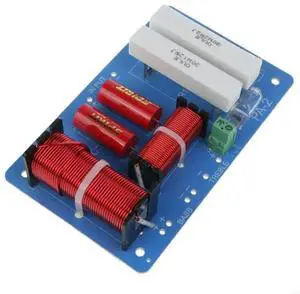 500W Bass Subwoofer Frequency Distributor Divider 2 Way Speaker Filter