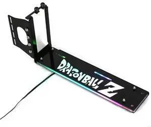 Vertical GPU Bracket PCI Slots Graphics Card Vertical Install Holder kickstand/base ATXcase chassis for GPU with LED 5V