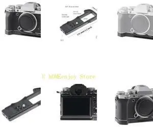 Camera Bottom Plate Baseplate Tripod Single Base Vertical Plate Bracket for XT5